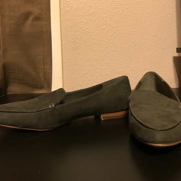 Green suede shoes - Picture 4 of 4