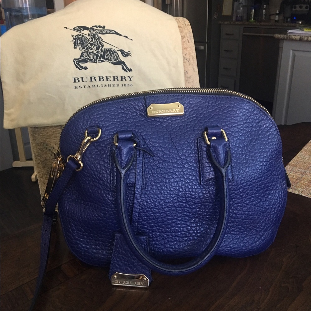 Burberry Heritage Grain Sm Orchard Bowling-BRBlue