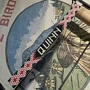 Handmade beaded impractical joker bracelet