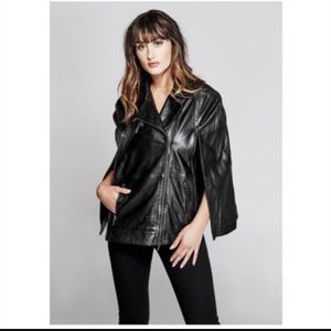 Marciano Leather Moto Cape