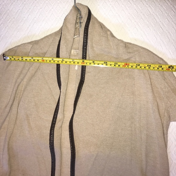 Banana Republic Tan Open Cardigan Sweater - Picture 6 of 6