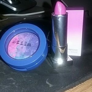 Stila Tie Dye shadow & Pantone  Radiant Lip