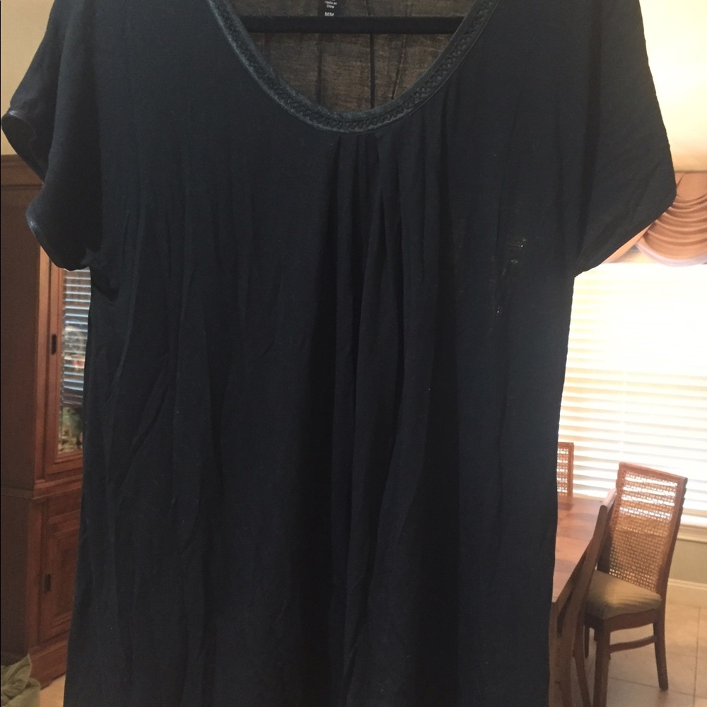 Carole Hochman modal black pajama top