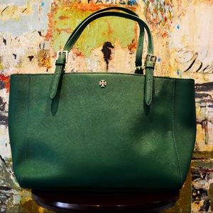 Tory Burch Green Handbag