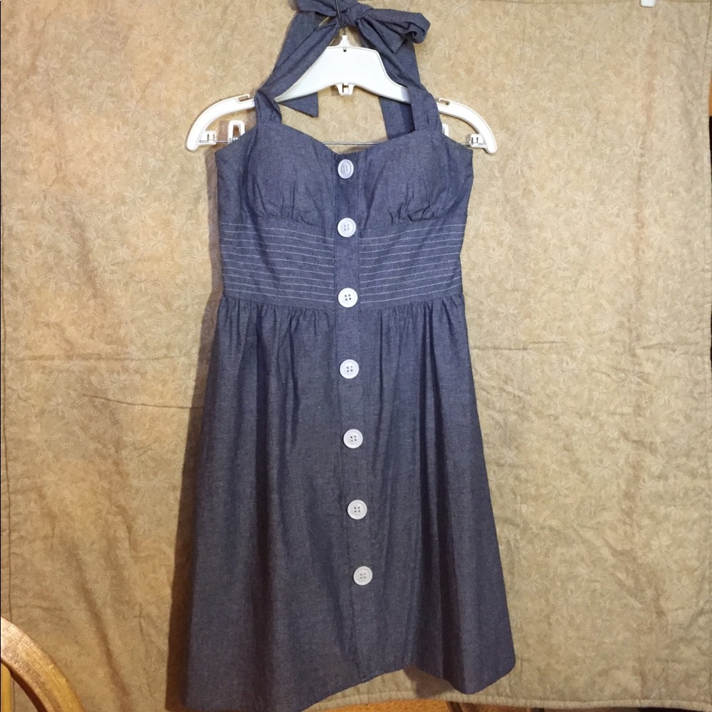 Denim dress