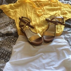 Michael Kors wedge sandal