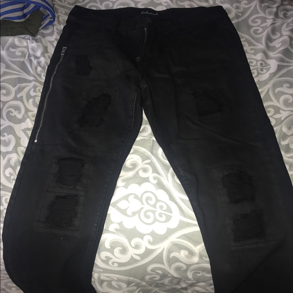 Black sz.36 Embellish jeans