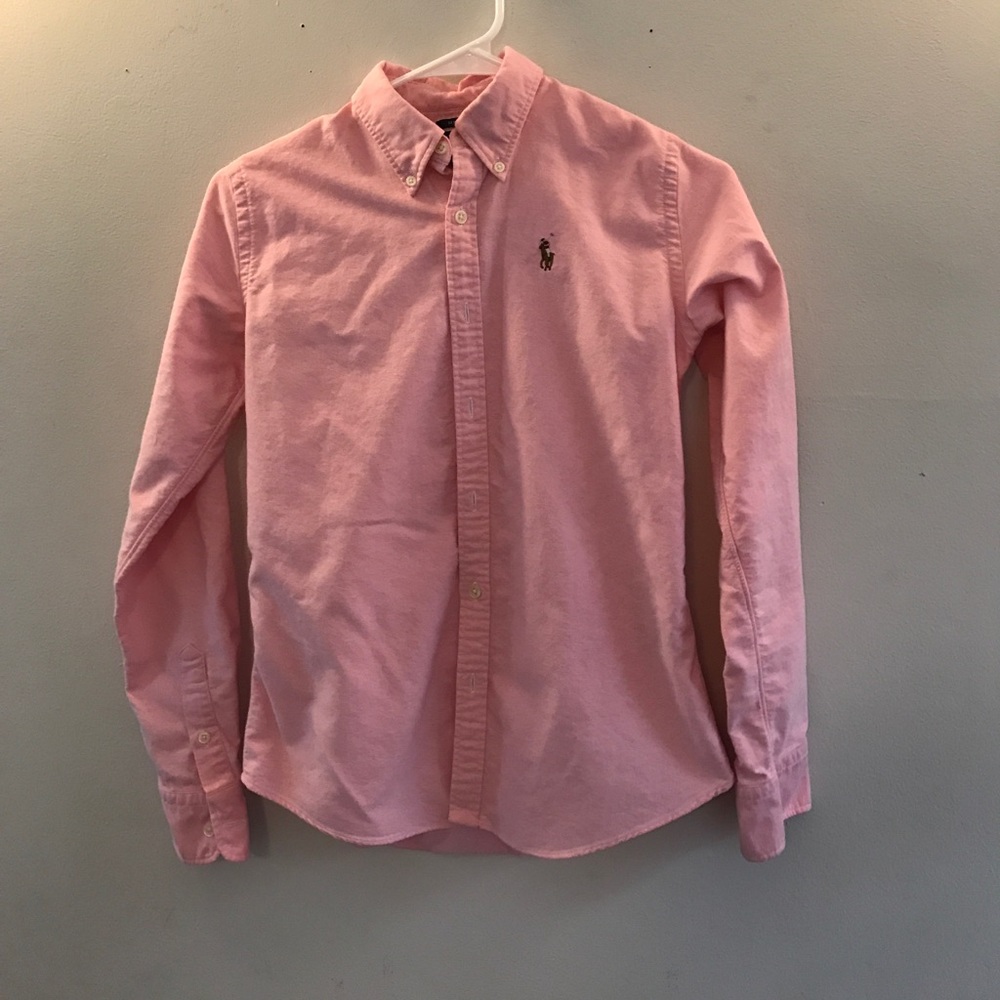 Ralph Lauren Slim Fit button down size 0!