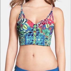 MAAJI Cubic Anise' Bustier Bikini Top