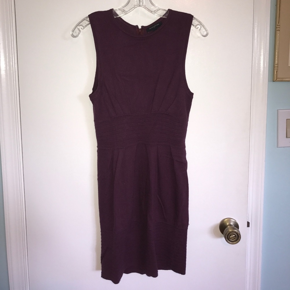 Banana Republic Purple Cotton Angora blend Dress
