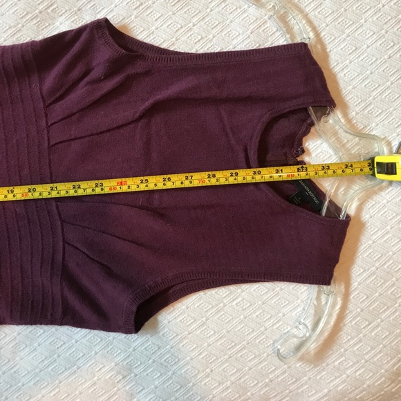 Banana Republic Purple Cotton Angora blend Dress - Picture 7 of 8