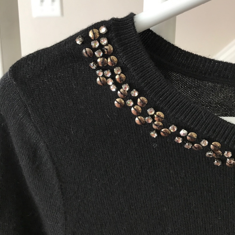 LOFT jeweled sweater