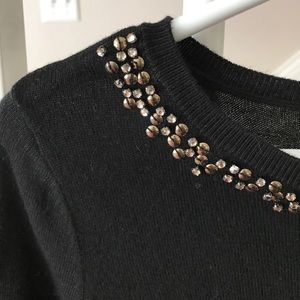 LOFT jeweled sweater