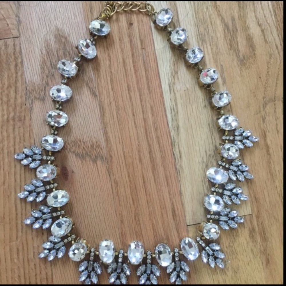 Beautiful jeweled statement necklace