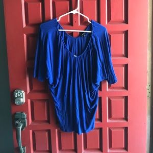 Blue express blouse