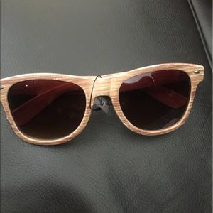 Brand new wooden sunglasses