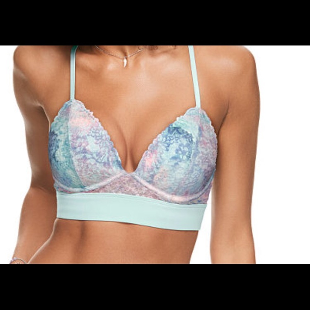 🚫SOLD 🚫VS  Watercolor bra small NWOT