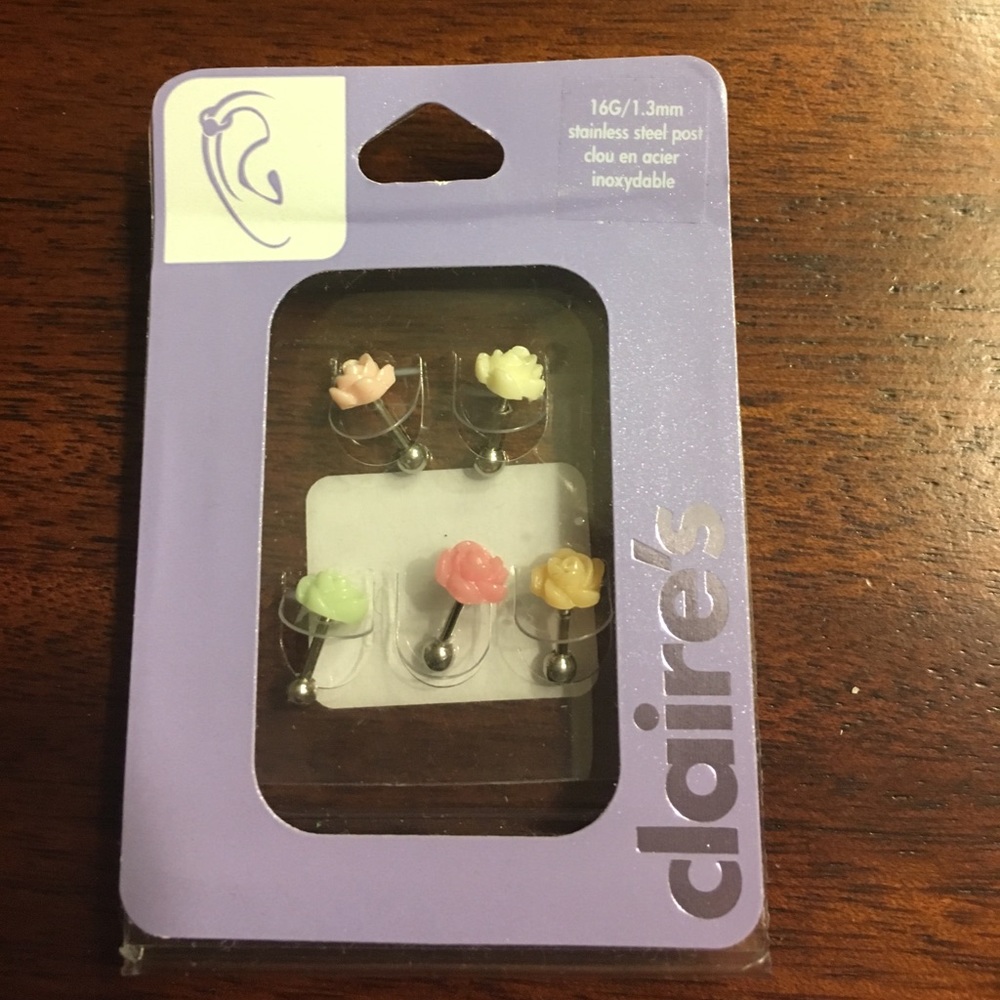 Claire's Helix earrings set of 5