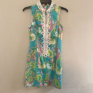 Lilly Pulitzer Alexa Shift Double Trouble Size 2!