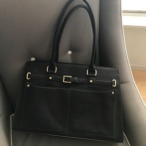 Liz Claiborne Black Laptop Bag