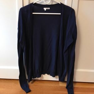 Navy Blue Cardigan