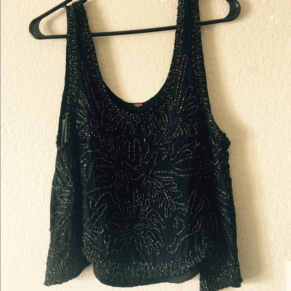 Free People sheer top
