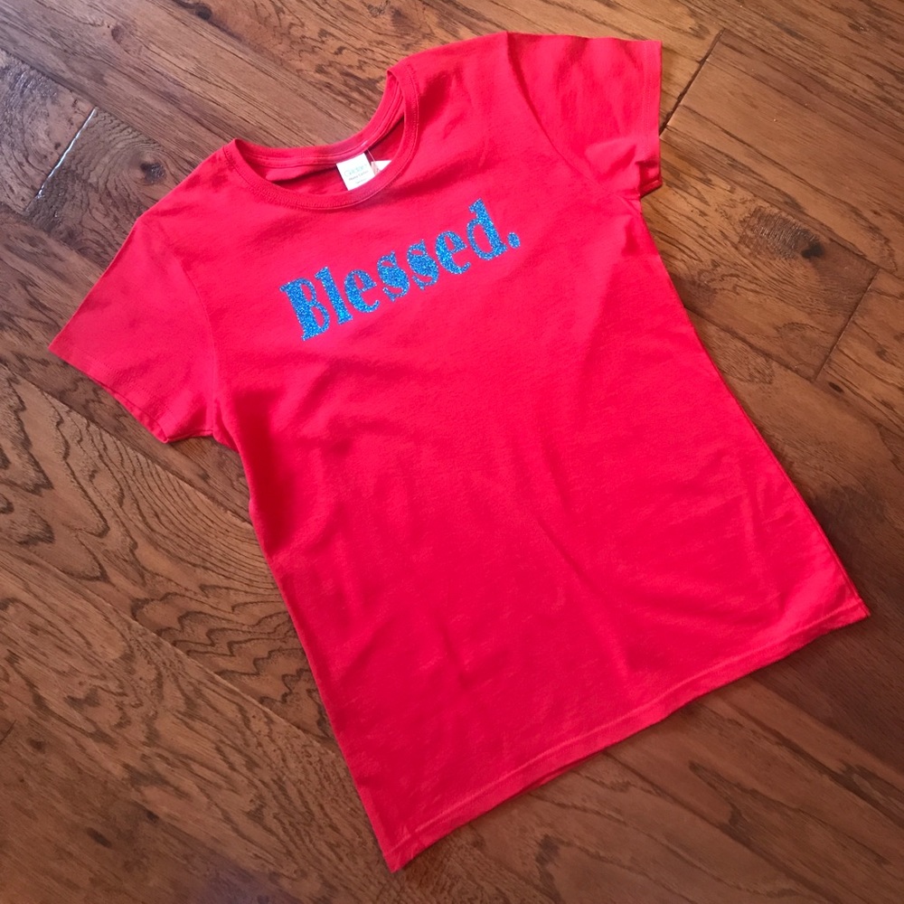 Original Glittery Tickled Pink! Tee!