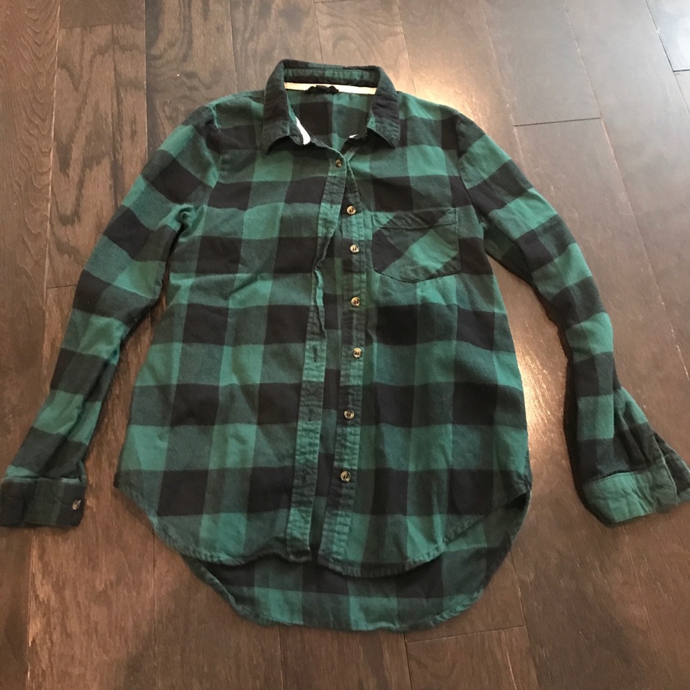 Plaid long sleeve