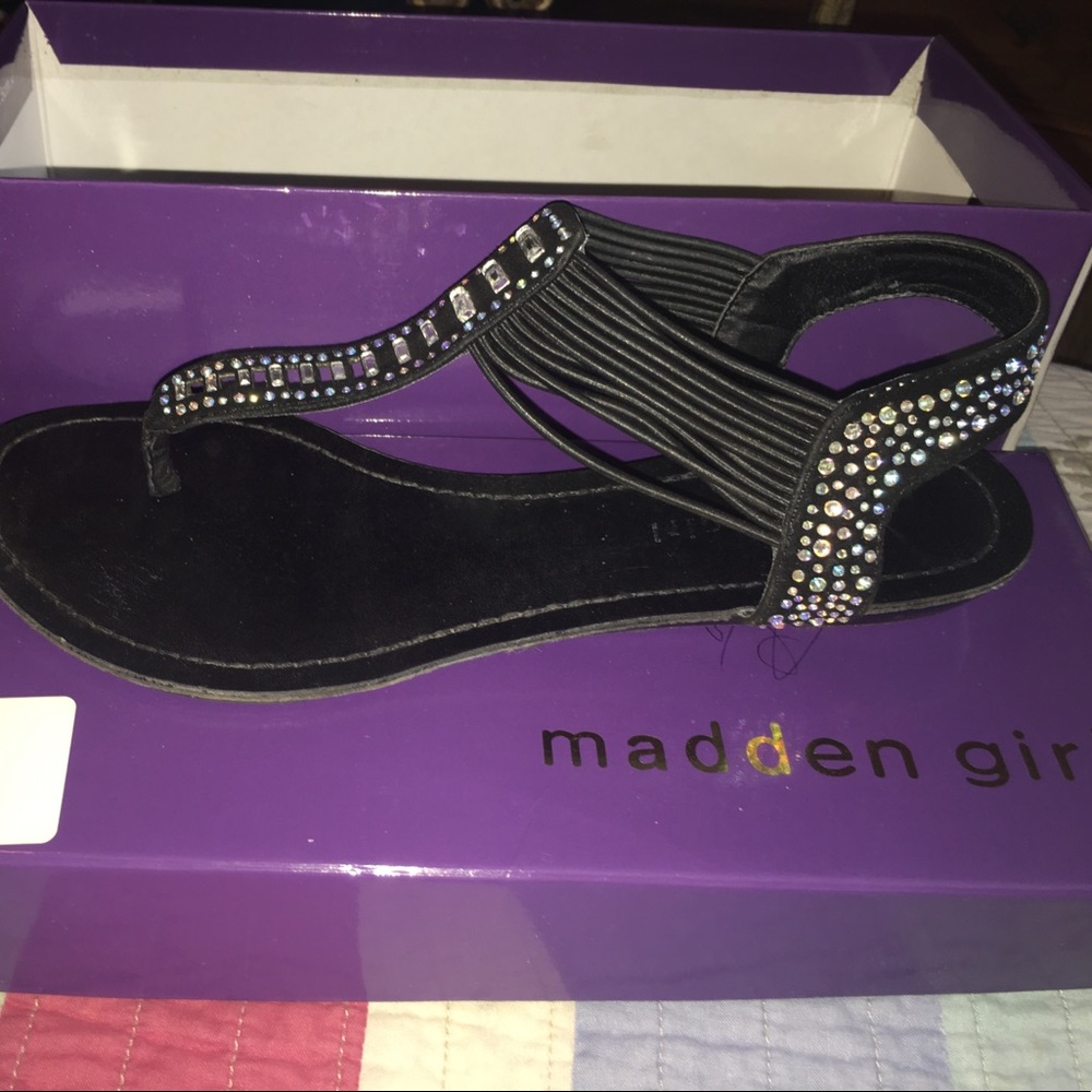 Madden girl black shoes