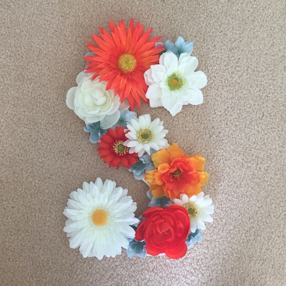 Letter S Wall Hanging Decor