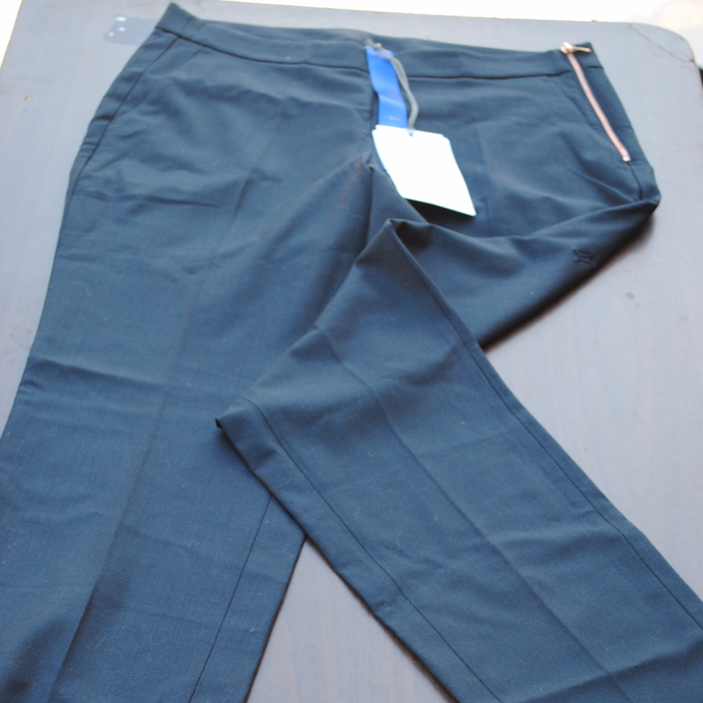 Keith Ace Black Trousers Size 6