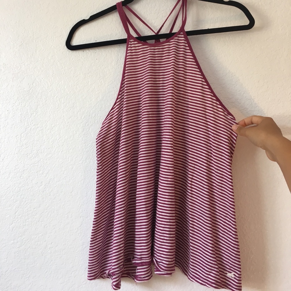 Stripped halter