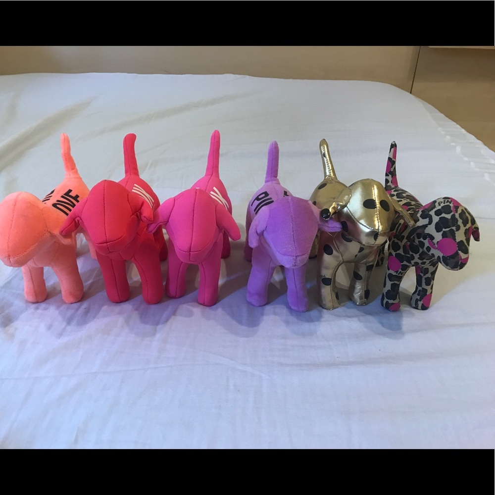 Victoria's Secret Pink Plush Dogs