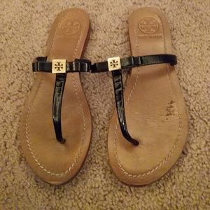 Tory Burch t strap sandals