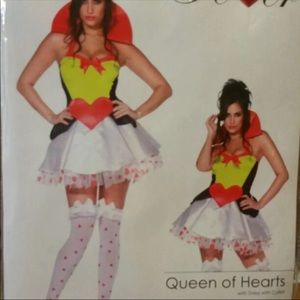 Sexy QUEEN of Hearts Halloween Costume