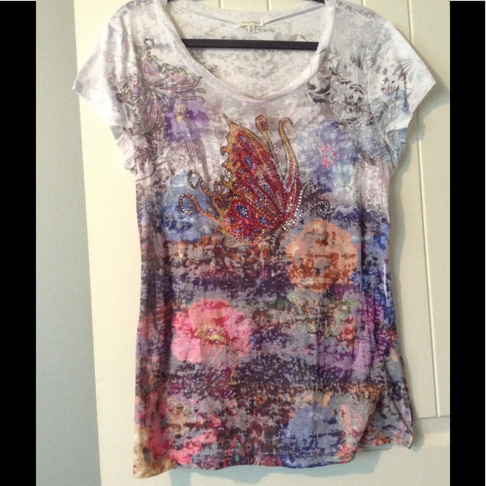 Bling & Butterfly Maurice's Tee
