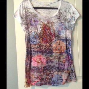 Bling & Butterfly Maurice's Tee