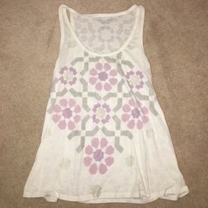 American Eagle Burnout Tank Top Large