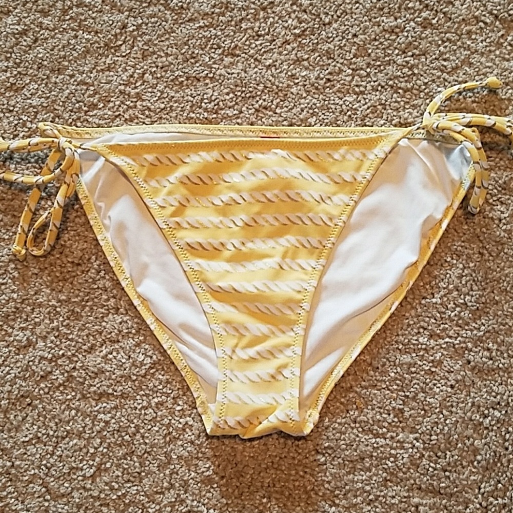 VS Yellow + Gold Swim Bottoms