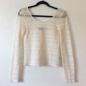 Long sleeve American eagle top