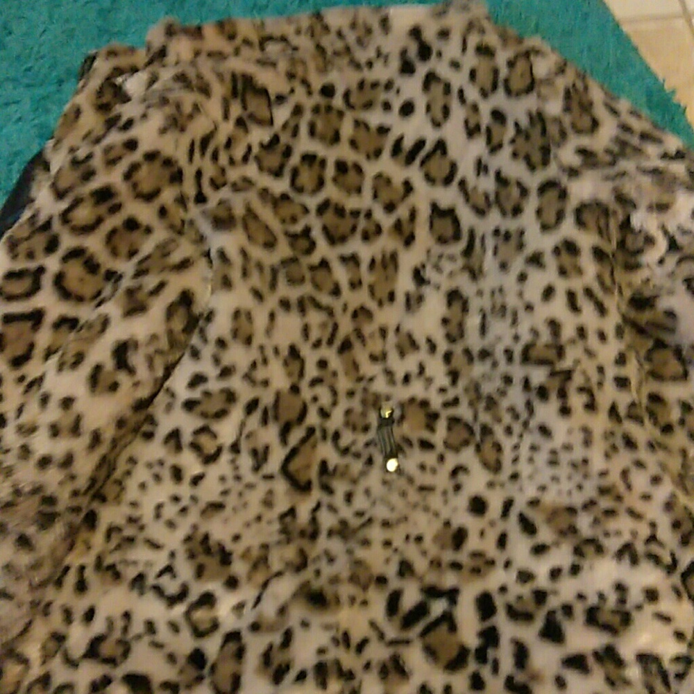 Animal print jacket