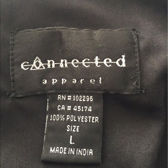 Black and red beaded evening dress. - Picture 4 of 4