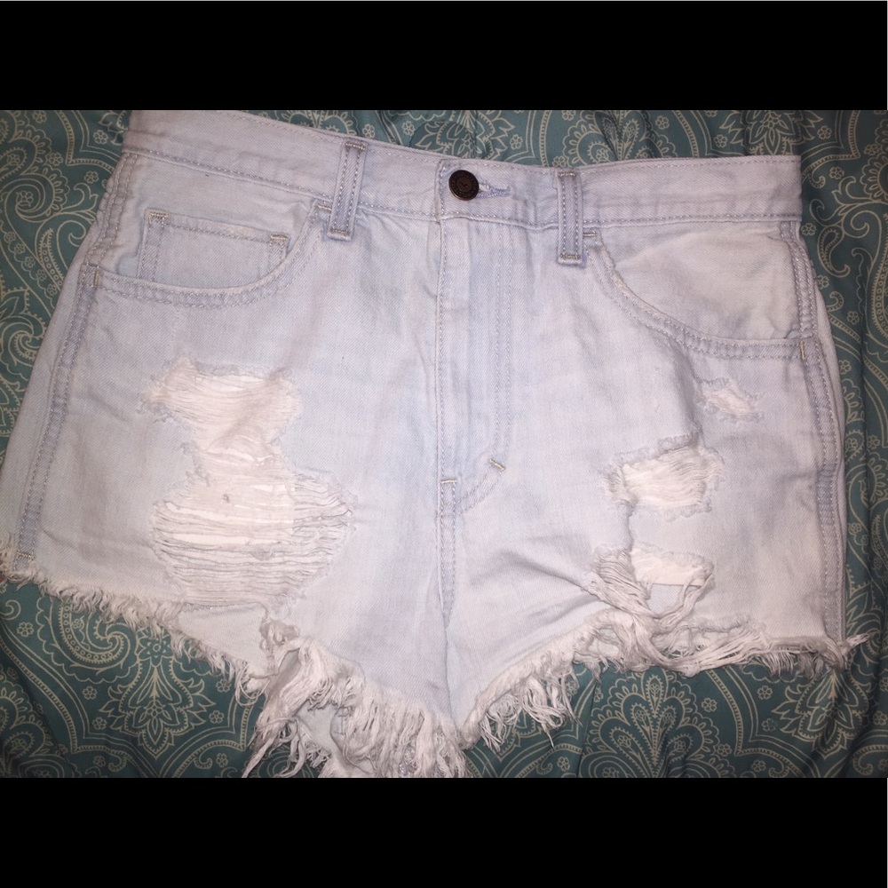 New W/o Tags! High waist Hollister shorts