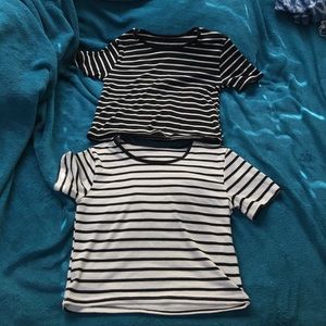 Set of two crop tops