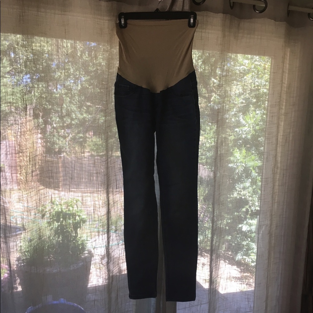 Liz Lange stretchy maternity jeans