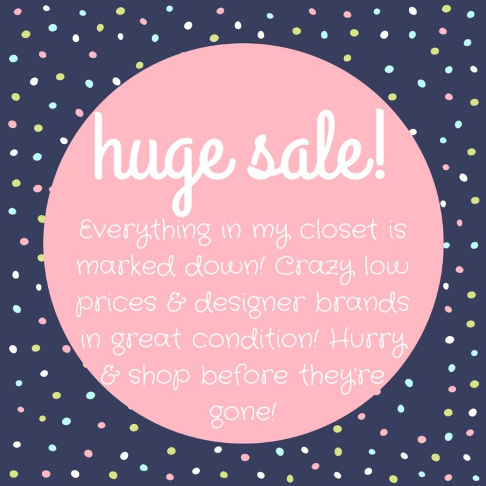 check out my closet, crazy low prices!!