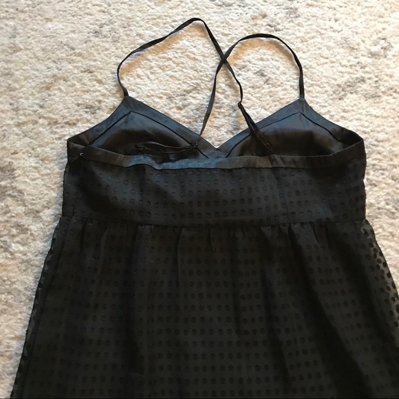Black baby doll polka dot mesh bow dress - Picture 8 of 8
