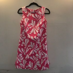 Lilly Pulitzer Dress- Size 2, Pink and white!