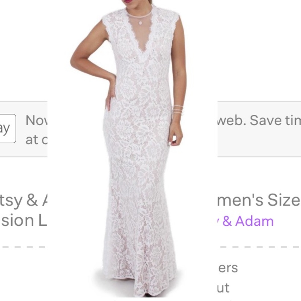 Betsy & Adam Lace Dress