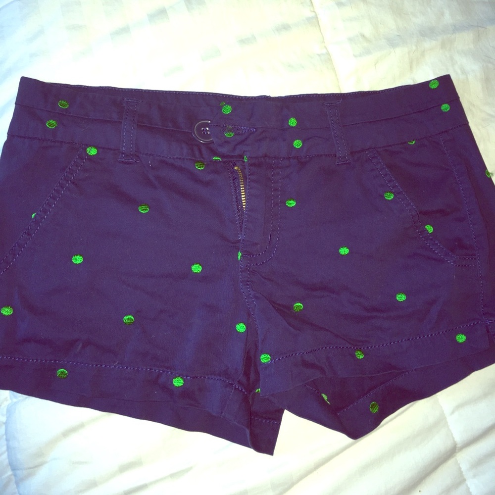 Blue shorts
